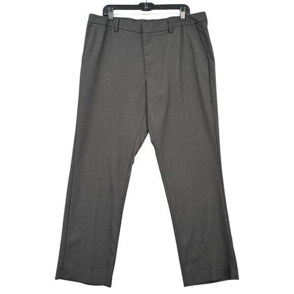 Kenneth Cole New York‎ Charcoal Gray Belt Loops Straight Leg Dress Pants 36 x 30 - Picture 1 of 8